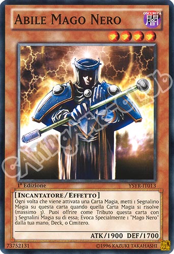 YSYR-IT013 Abile Mago Nero comune 1a Edizione (IT) -NEAR MINT-