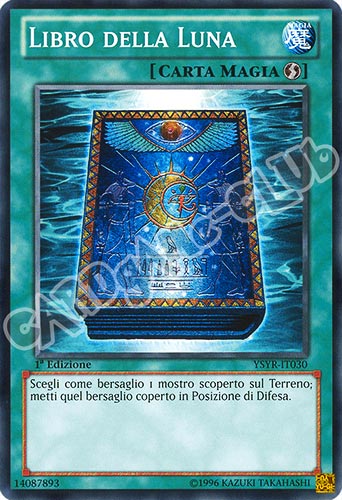 YSYR-IT030 Libro della Luna comune 1a Edizione (IT) -NEAR MINT-