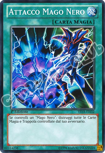 YSYR-IT032 Attacco Mago Nero comune 1a Edizione (IT) -NEAR MINT-