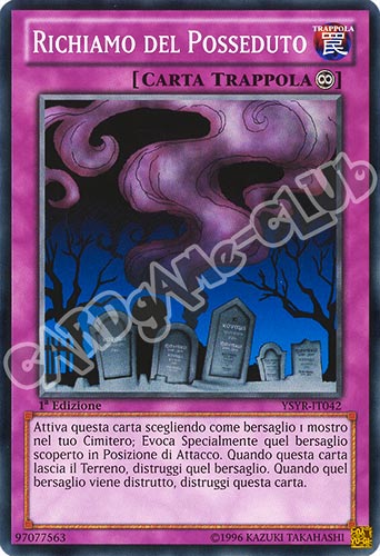 YSYR-IT042 Richiamo del Posseduto comune 1a Edizione (IT) -NEAR MINT-