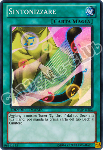 SHSP-ITSE2 Sintonizzare super rara Edizione Limitata (IT) -NEAR MINT-