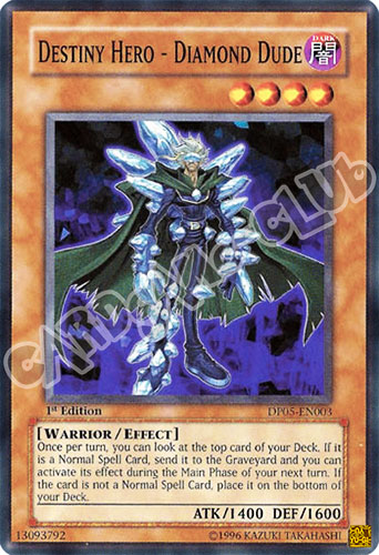 DP05-EN003 Destiny HERO - Diamond Dude comune 1st edition (IT) -NEAR MINT-