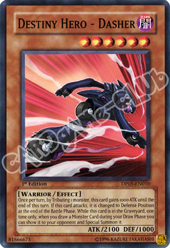 DP05-EN010 Destiny HERO - Dasher comune 1st edition (IT) -NEAR MINT-