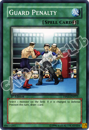 DP05-EN015 Guard Penalty comune 1st edition (IT) -NEAR MINT-