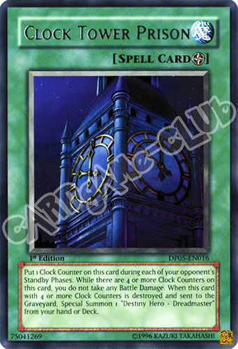 DP05-EN016 Clock Tower Prison rara 1st edition (IT) -NEAR MINT-