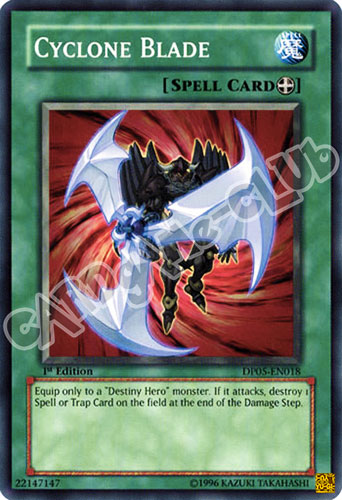 DP05-EN018 Cyclone Blade comune 1st edition (IT) -NEAR MINT-