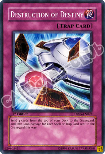 DP05-EN023 Destruction of Destiny comune 1st edition (IT) -NEAR MINT-