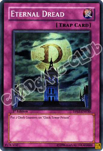 DP05-EN030 Eternal Dread super rara 1st edition (IT) -NEAR MINT-