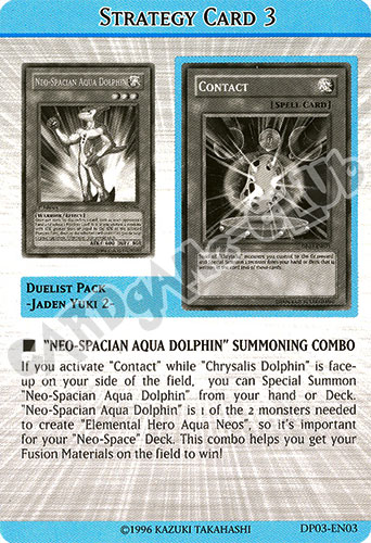 DP03-EN03 \"Neo-Spacian Aqua Dolphin\" Summoning Combo comune (EN) -NEAR MINT-