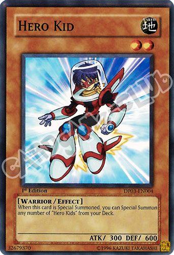 DP03-EN004 Hero Kid comune 1st edition (EN) -NEAR MINT-