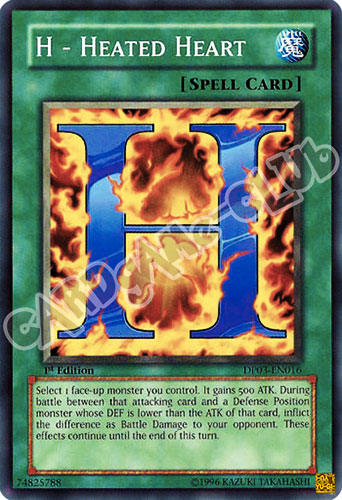 DP03-EN016 H - Heated Heart comune 1st edition (EN) -NEAR MINT-