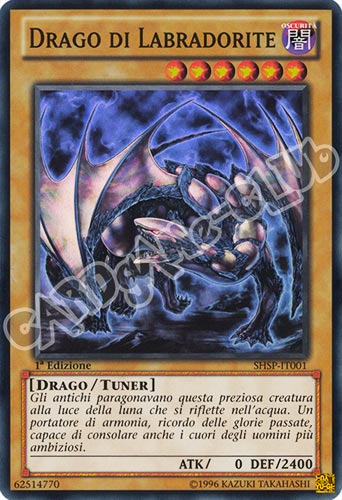 SHSP-IT001 Drago di Labradorite super rara 1a edizione (IT) -NEAR MINT-