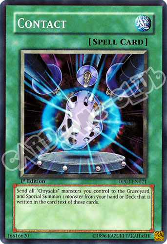 DP03-EN021 Contact comune 1st edition (EN) -NEAR MINT-