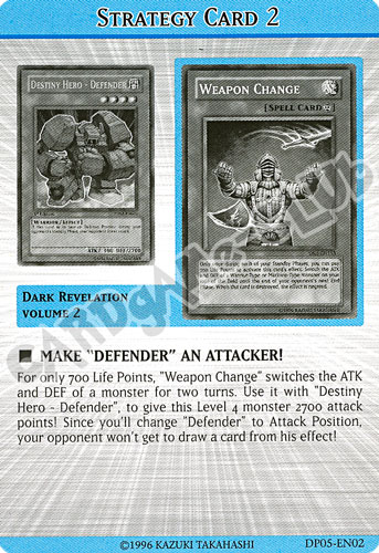 DP05-EN02 Make "Defender" an Attacker! comune (EN) -NEAR MINT-