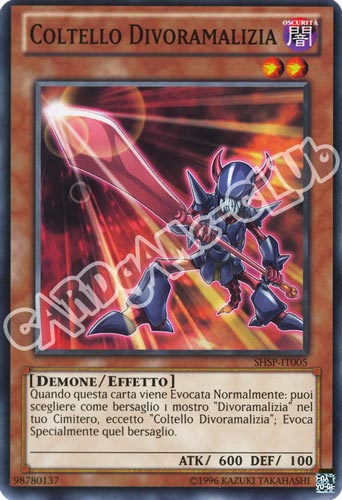 SHSP-IT005 Coltello Divoramalizia comune unlimited (IT) -NEAR MINT-