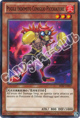 SHSP-IT007 Pugile Indomito Coniglio Picchiatore comune unlimited (IT) -NEAR MINT-