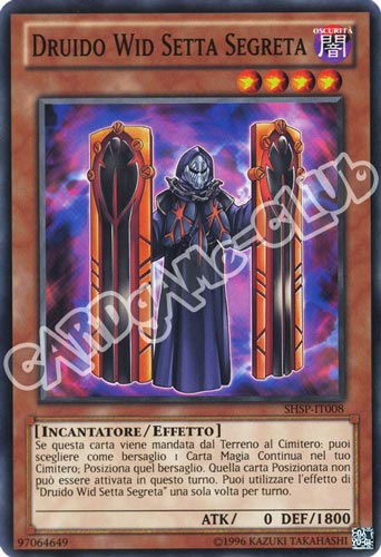 SHSP-IT008 Druido Wid Setta Segreta comune unlimited (IT) -NEAR MINT-