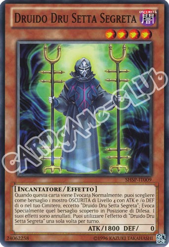 SHSP-IT009 Druido Dru Setta Segreta comune unlimited (IT) -NEAR MINT-