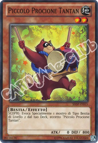SHSP-IT015 Piccolo Procione Tantan comune unlimited (IT) -NEAR MINT-