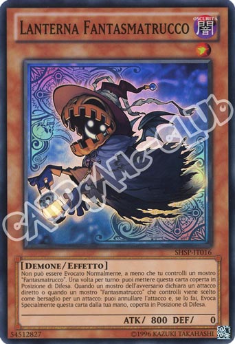 SHSP-IT016 Lanterna Fantasmatrucco super rara unlimited (IT) -NEAR MINT-
