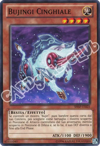 SHSP-IT025 Bujingi Cinghiale comune unlimited (IT) -NEAR MINT-