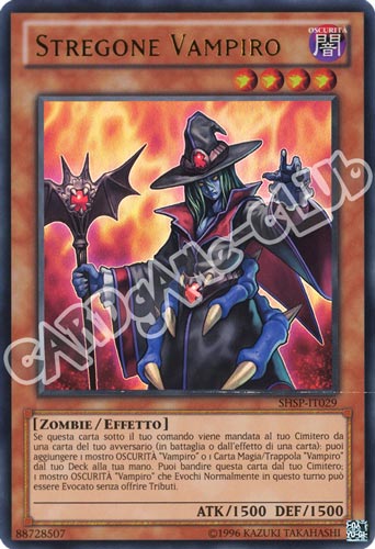 SHSP-IT029 Stregone Vampiro ultra rara unlimited (IT) -NEAR MINT-