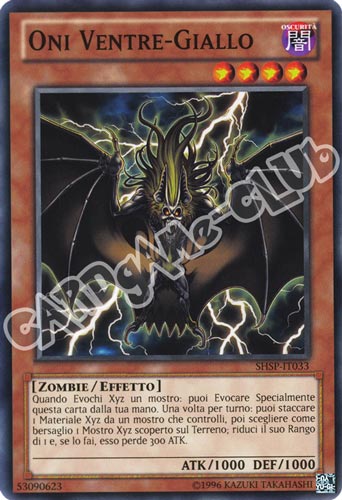 SHSP-IT033 Oni Ventre-Giallo comune unlimited (IT) -NEAR MINT-