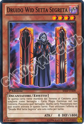 SHSP-IT008 Druido Wid Setta Segreta comune 1a edizione (IT) -NEAR MINT-