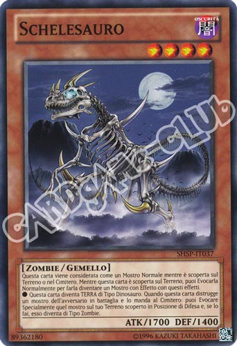 SHSP-IT037 Schelesauro comune unlimited (IT) -NEAR MINT-