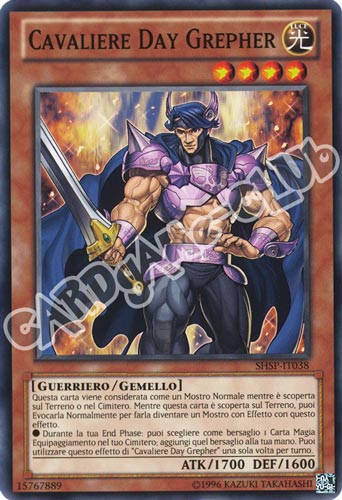 SHSP-IT038 Cavaliere Day Grepher comune unlimited (IT) -NEAR MINT-
