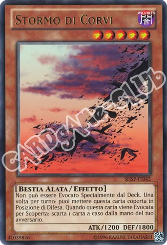 SHSP-IT042 Stormo di Corvi rara unlimited (IT) -NEAR MINT-