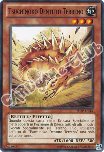 SHSP-IT043 Tsuchinoko Dentuto Terreno comune unlimited (IT) -NEAR MINT-