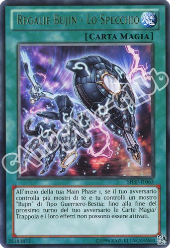 SHSP-IT063 Regalie Bujin - Lo Specchio rara unlimited (IT) -NEAR MINT-