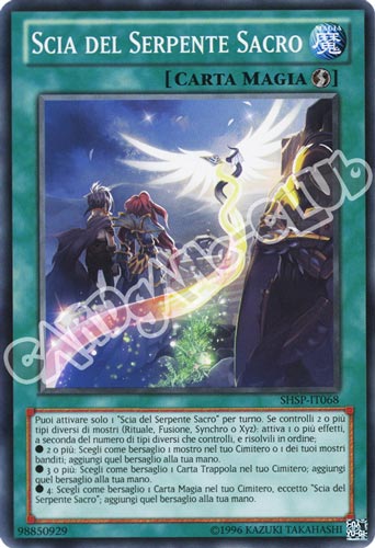 SHSP-IT068 Scia del Serpente Sacro comune unlimited (IT) -NEAR MINT-