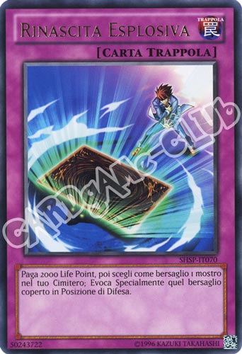 SHSP-IT070 Rinascita Esplosiva rara unlimited (IT) -NEAR MINT-