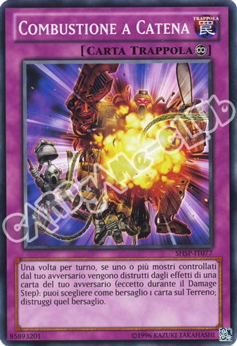 SHSP-IT077 Combustione a Catena comune unlimited (IT) -NEAR MINT-