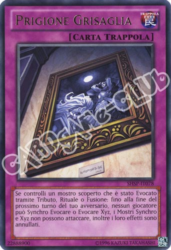 SHSP-IT078 Prigione Grisaglia rara unlimited (IT) -NEAR MINT-
