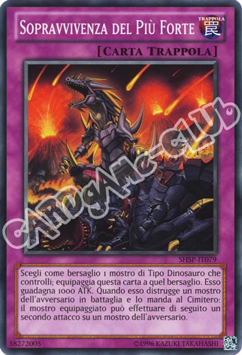 SHSP-IT079 Sopravvivenza del Piu' Forte comune unlimited (IT) -NEAR MINT-