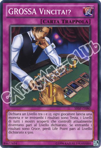 SHSP-IT080 GROSSA Vincita!? comune unlimited (IT) -NEAR MINT-