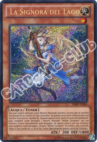 SHSP-IT084 La Signora del Lago rara segreta unlimited (IT) -NEAR MINT-