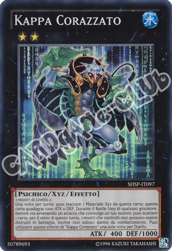 SHSP-IT097 Kappa Corazzato super rara unlimited (IT) -NEAR MINT-