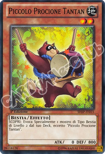 SHSP-IT015 Piccolo Procione Tantan comune 1a edizione (IT) -NEAR MINT-