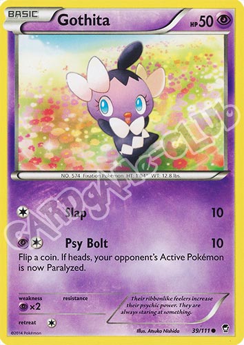 039 / 113 Gothita comune normale (EN) -NEAR MINT-