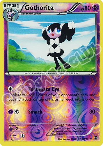 040 / 113 Gothorita non comune foil reverse (EN) -NEAR MINT-