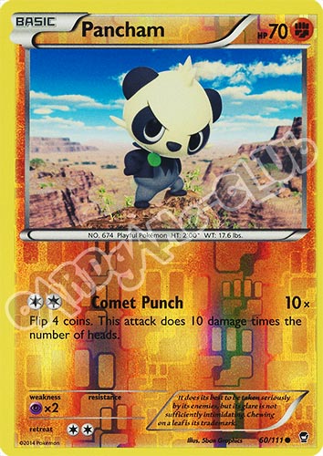 060 / 113 Pancham comune foil reverse (EN) -NEAR MINT-