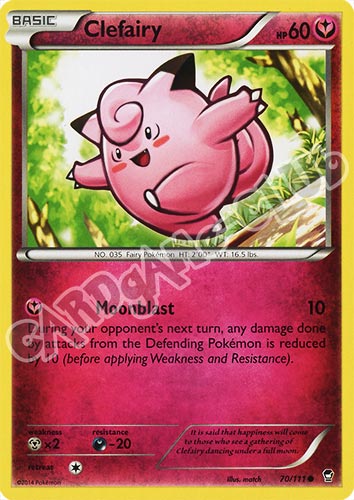 070 / 113 Clefairy comune normale (EN) -NEAR MINT-