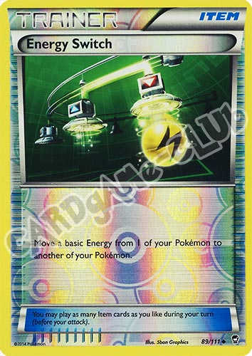 089 / 113 Energy Switch non comune foil reverse (EN) -NEAR MINT-