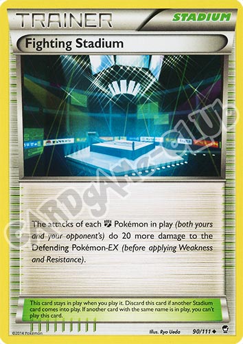 090 / 113 Fighting Stadium non comune normale (EN) -NEAR MINT-
