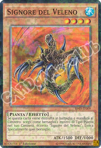 BP03-IT009 Signore del Veleno comune shatter foil 1a edizione (IT)  -GOOD-