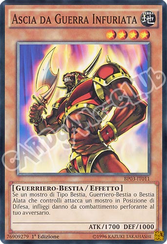 BP03-IT011 Ascia da Guerra Infuriata comune 1a edizione (IT) -NEAR MINT-